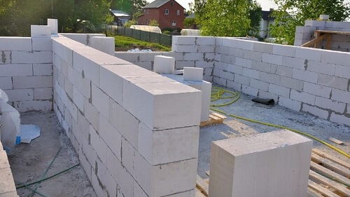 Кладка газосиликатных блоков в Ошмянах