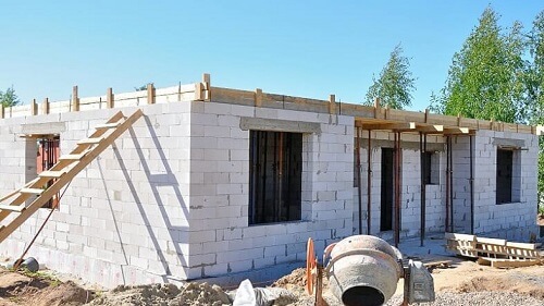 Кладка стен из газосиликатных блоков в Ошмянах