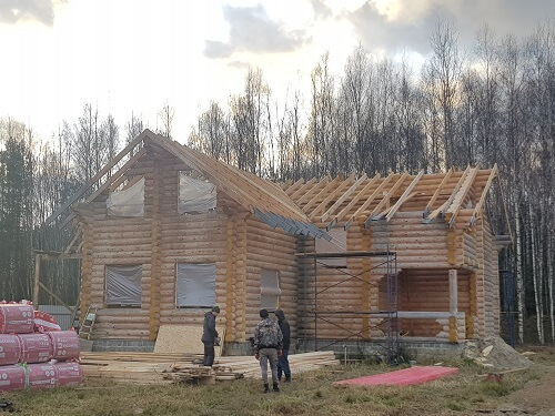 Монтаж кровли из металлочерепицы в Ошмянах