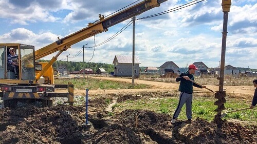 Свайно-ростверковый фундамент в Ошмянах