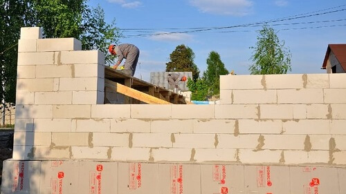 Укладка газосиликатных блоков в Ошмянах